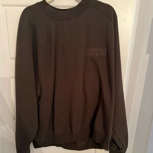Essentials Chocolate Crewneck Sweater